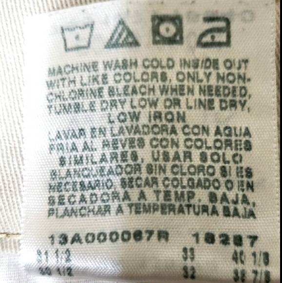 Riders by Lee Easy Care Khaki Pants - Picture 8 of 8